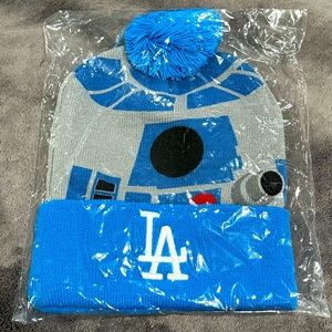 Dodgers Baseball Hat with Specialty Star Wars Look | R2-D2 Design
